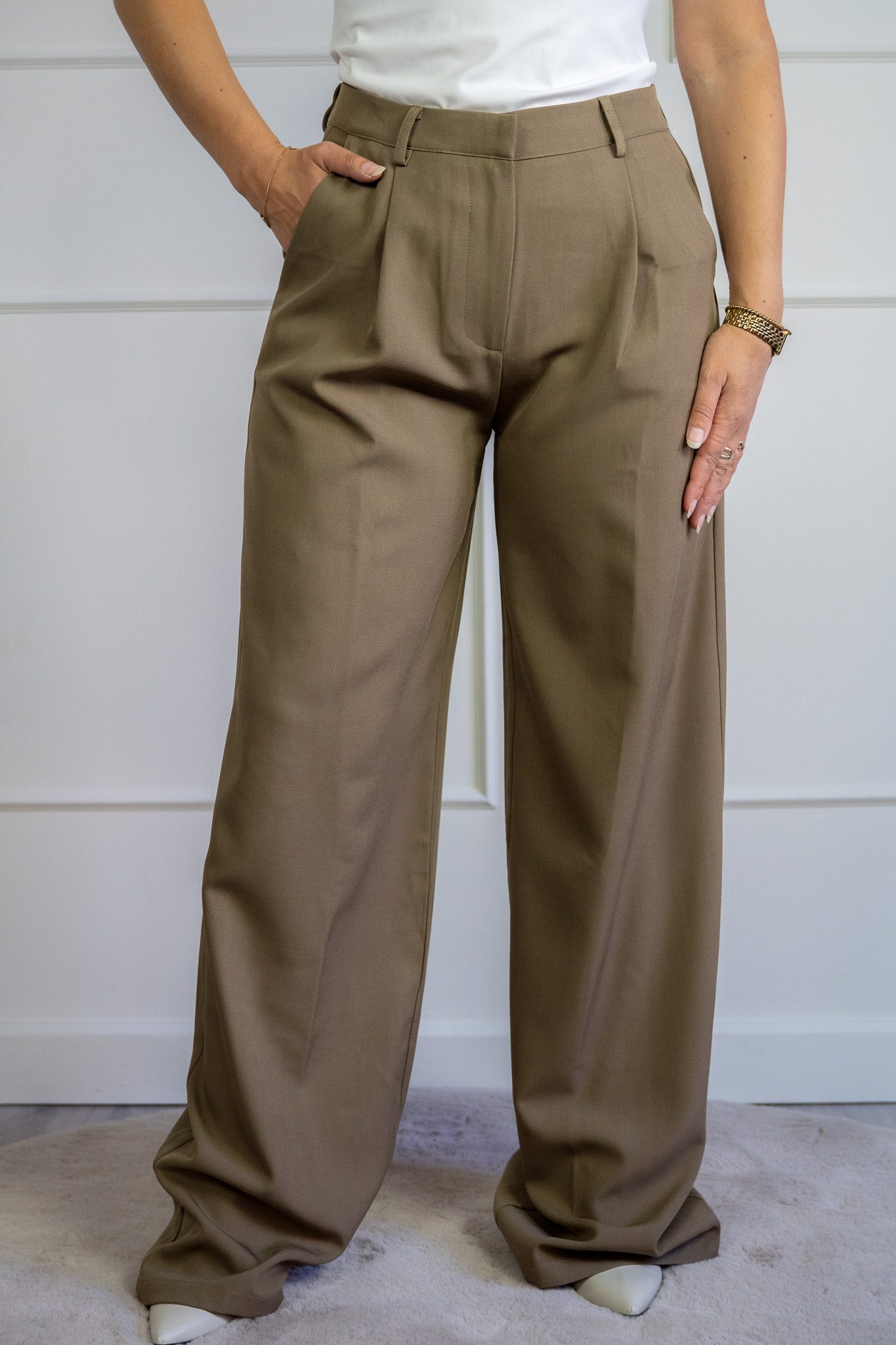 Gia Pantalon Taupe