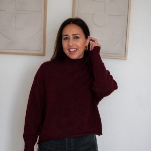 Rinske Trui Bordeaux