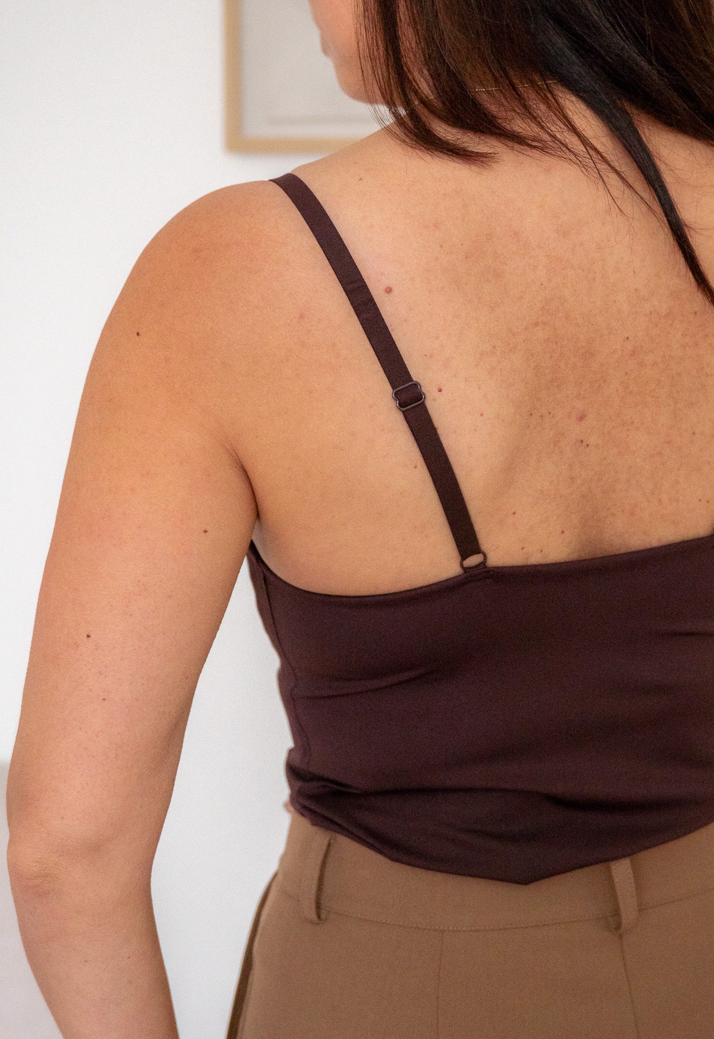 Sally Top Bruin - Afbeelding 3