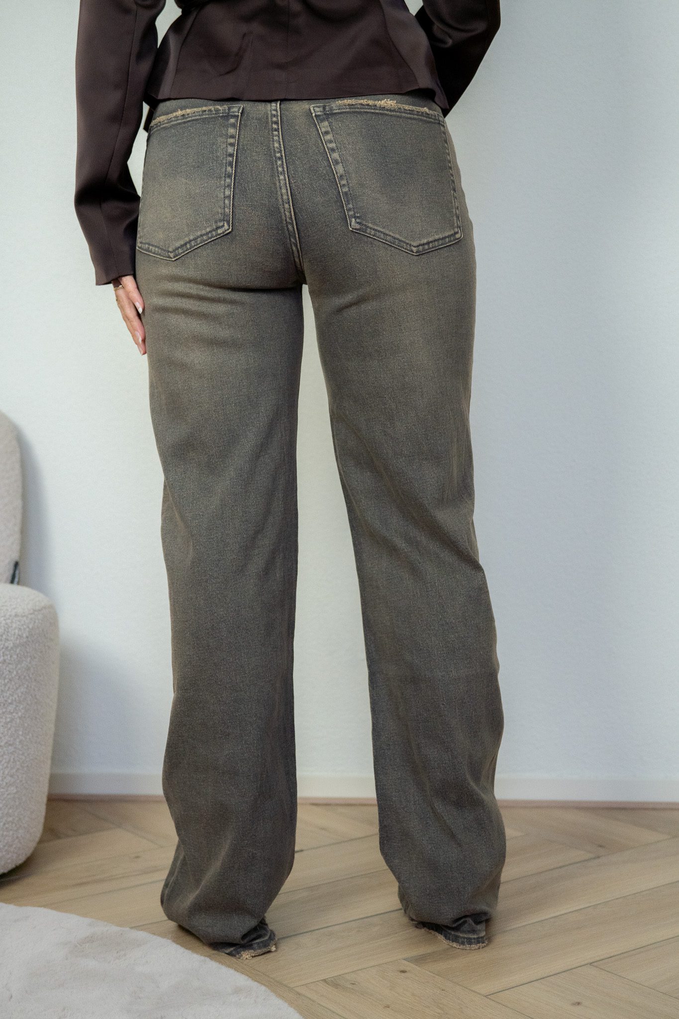 Tessie Jeans Beige/Blauw - Afbeelding 2