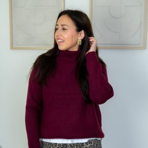 Rinske Trui Bordeaux