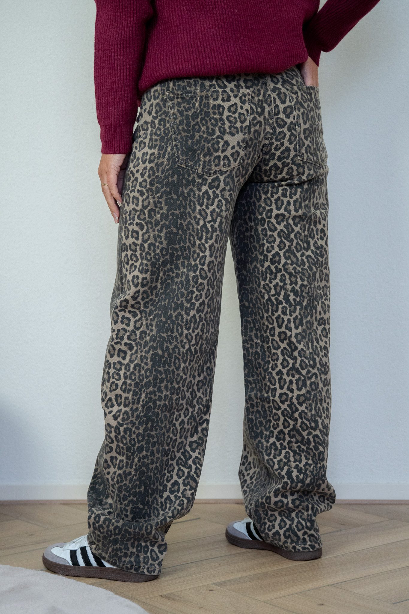 Mila Ballon Jeans Leopard - Afbeelding 3