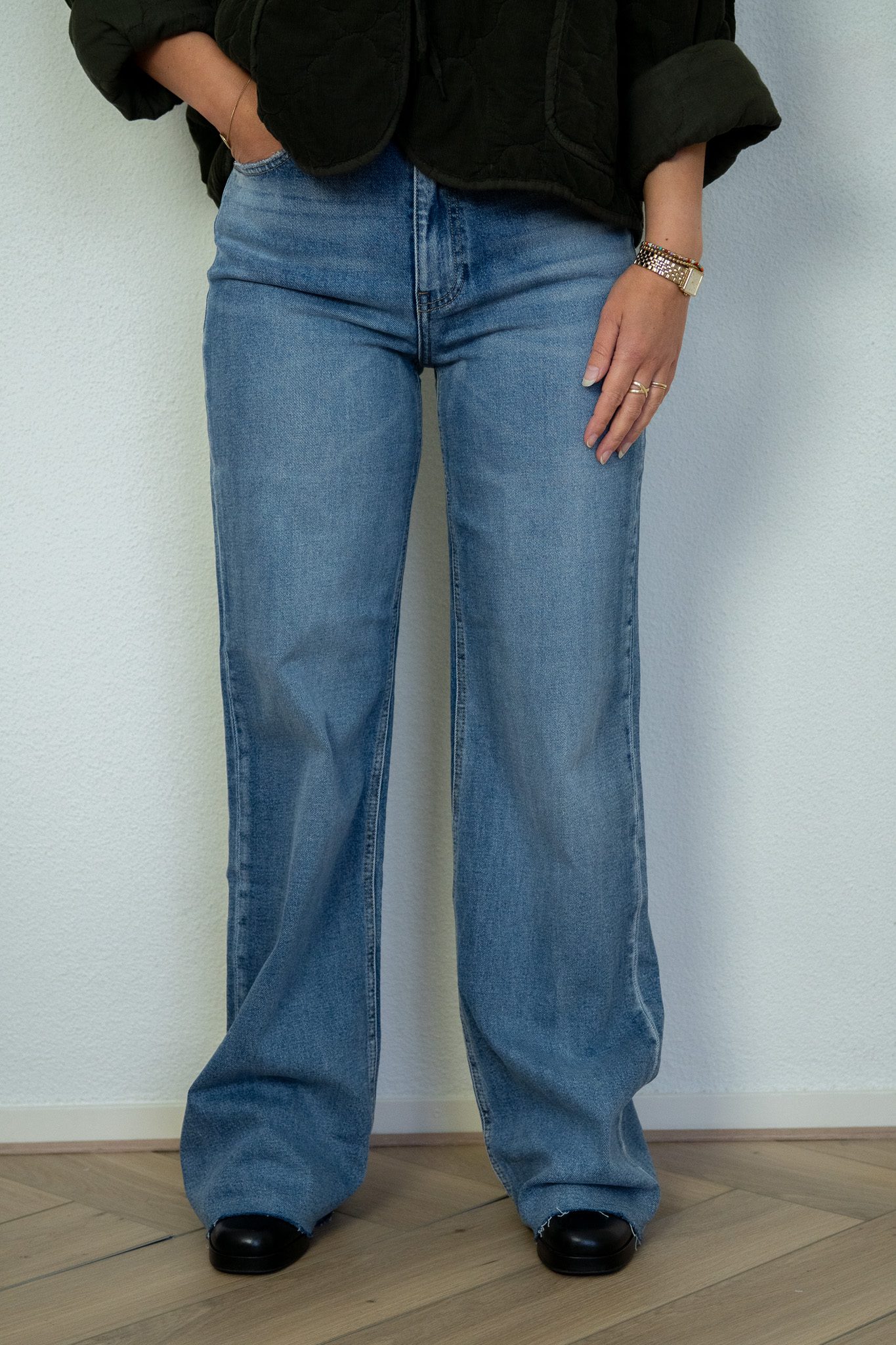 Romy Jeans Tall Blauw