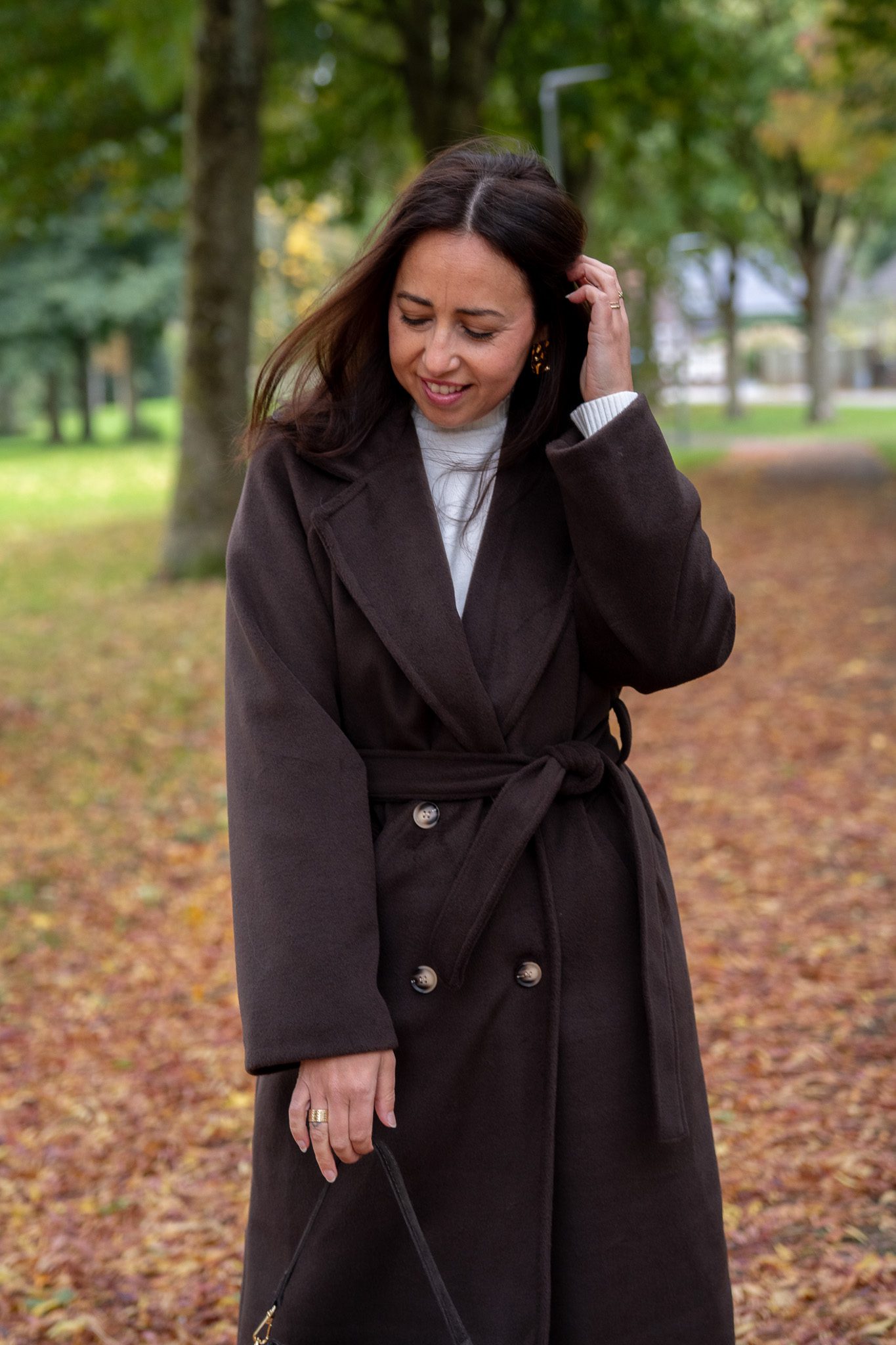 Noor Trenchcoat Bruin - Afbeelding 3