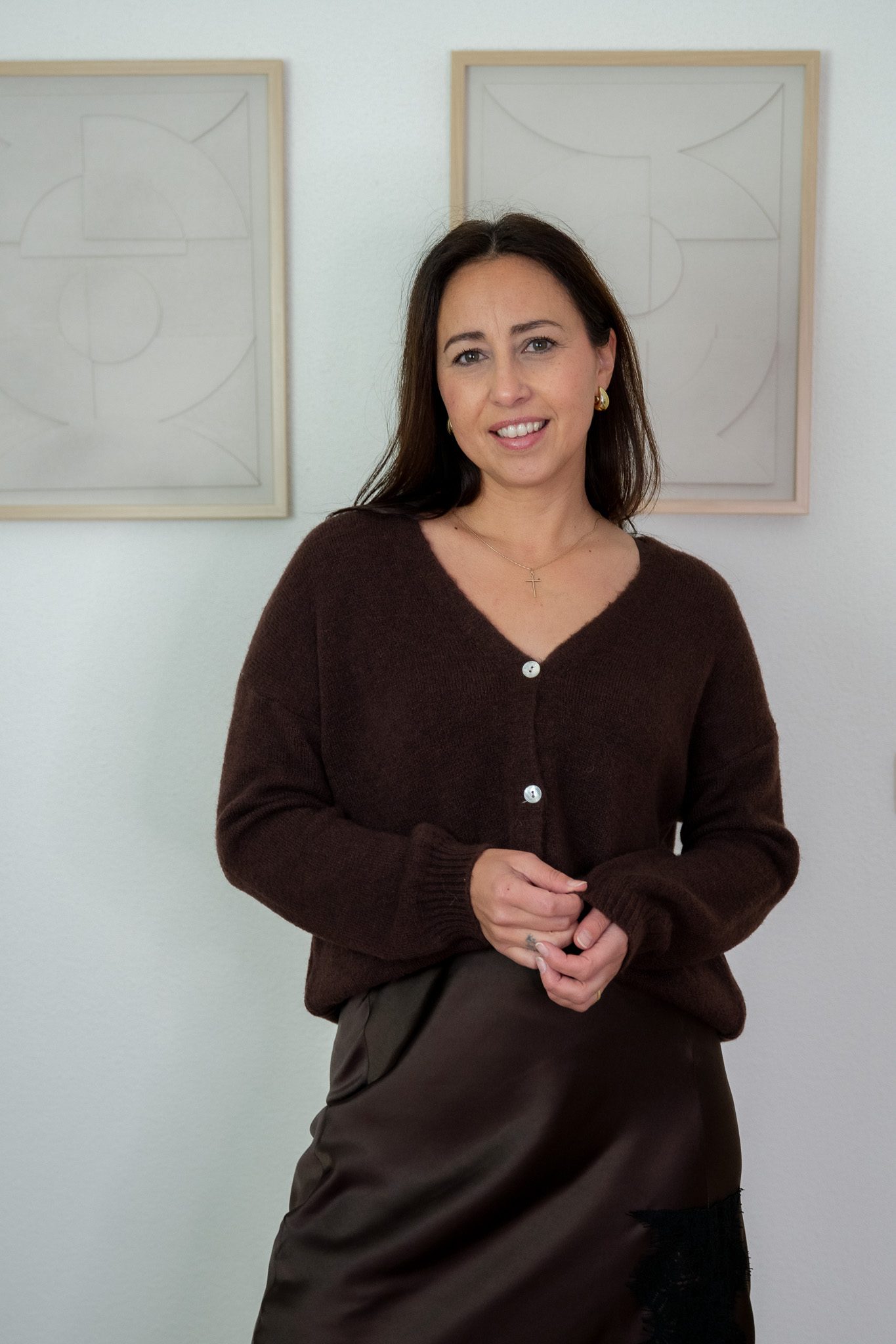 Babsi Vest Bruin - Afbeelding 3