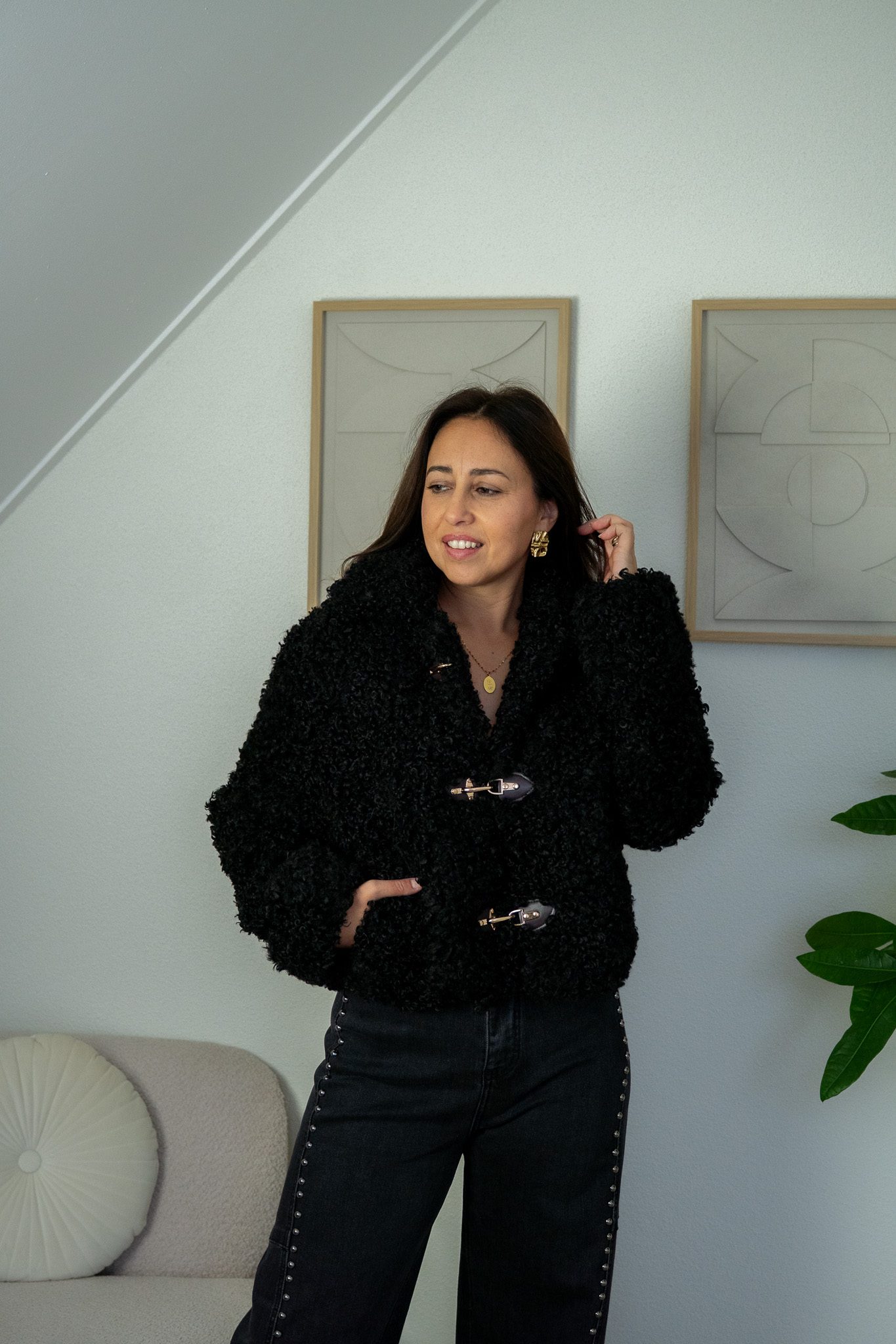 Luna Teddy Jas Zwart