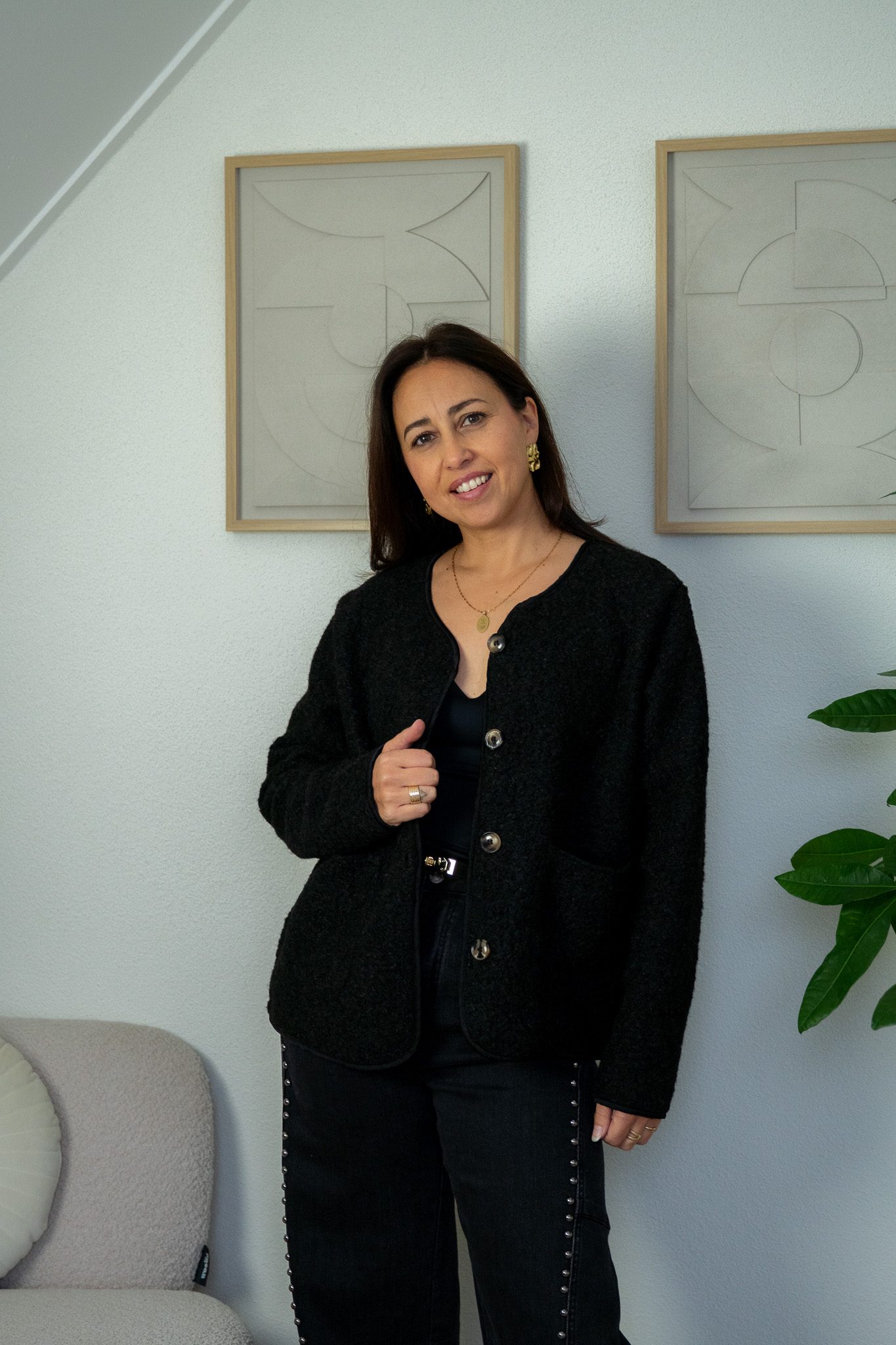 Molly Jacket Zwart - Afbeelding 3