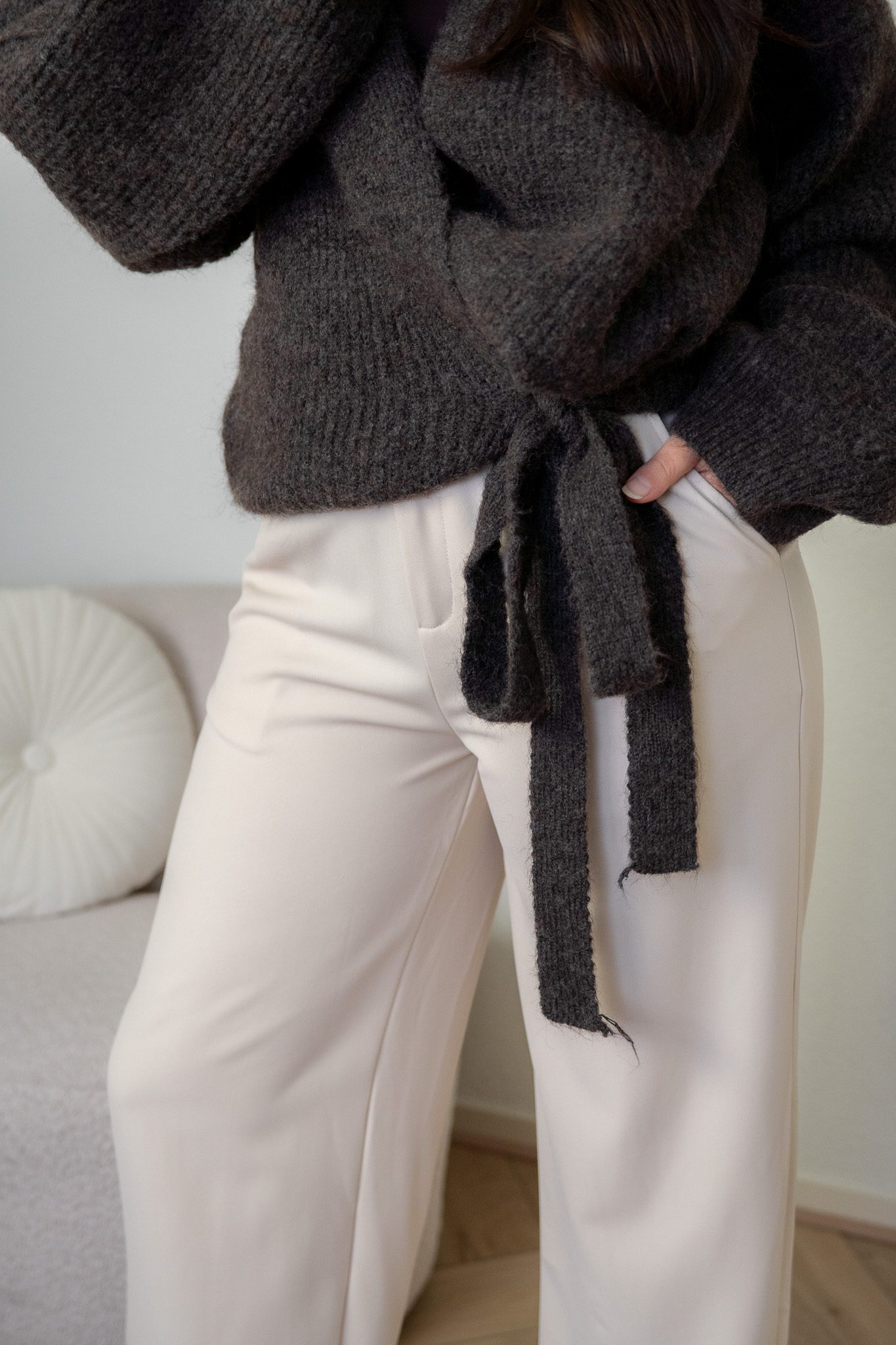 Janna Gebreid Overslagvest - Afbeelding 4