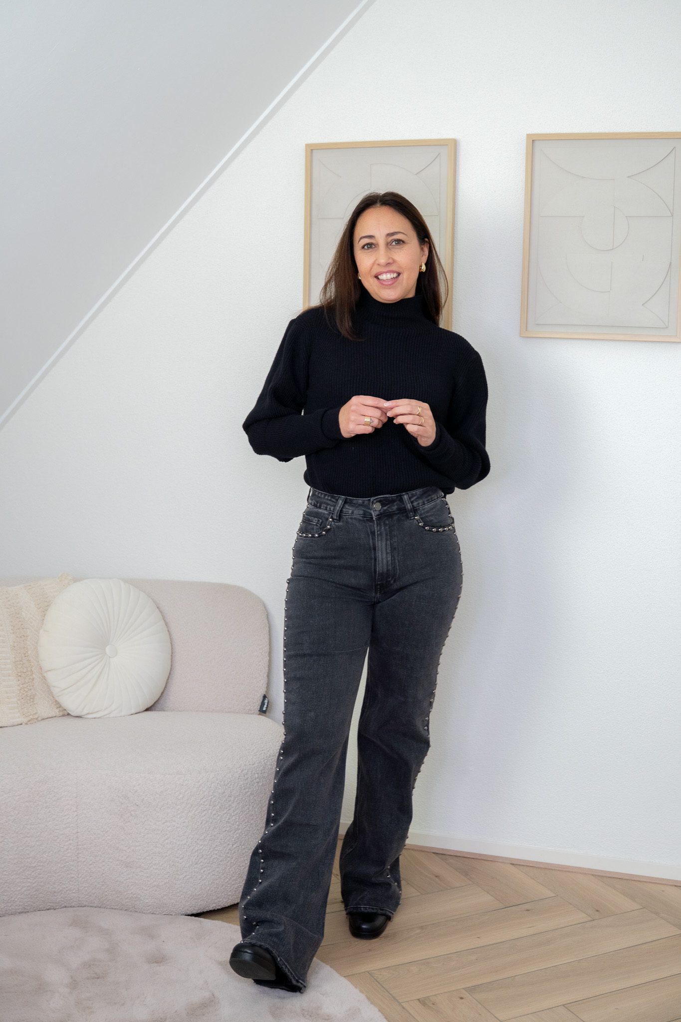 SC Nouk Trui Zwart - Afbeelding 3