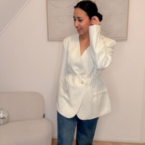Naisa Blazer Wol wit