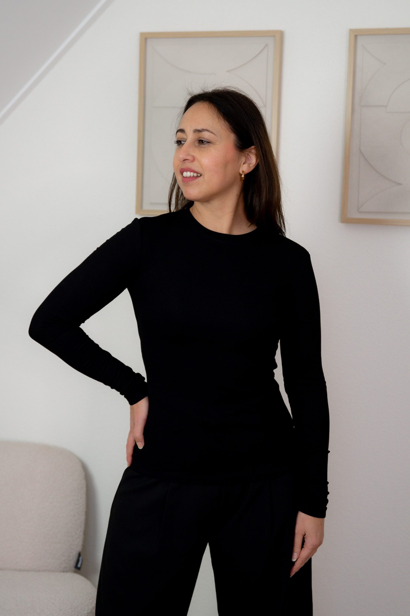 Koda Longsleeve – Zwart - Afbeelding 3