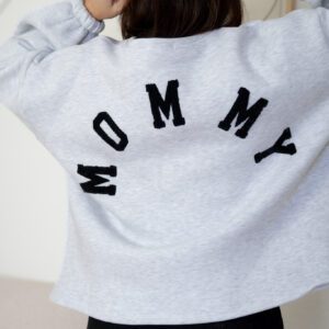 Becka Mommy Trui Grijs