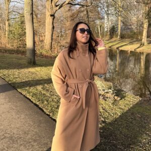 De Parker Coat in camel