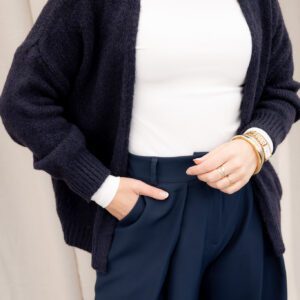 Coco Vestje Navy Blauw