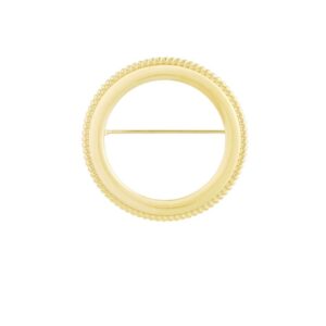 Rounded Broche Goud