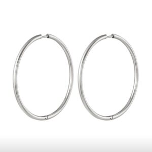 Big Hoops Zilver