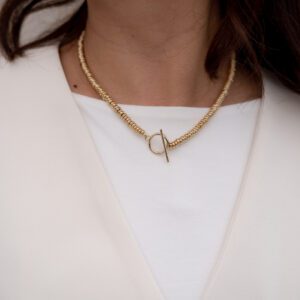 Cirkel Ketting Goud
