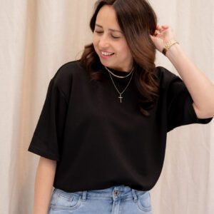 Sira T-Shirt Zwart