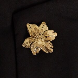 Flower Broche Goud
