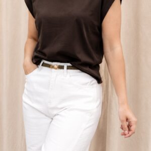Bella T-shirt Bruin
