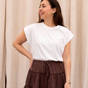 Bella T-shirt Wit